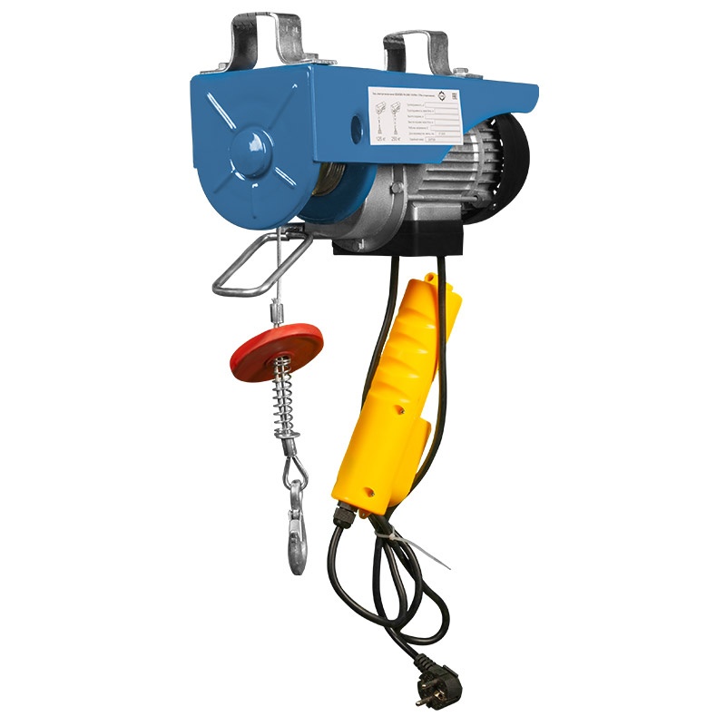 Таль электрическая мини стационарная GEARSEN PA 220В, 600/1200кг, 20/10м - 4