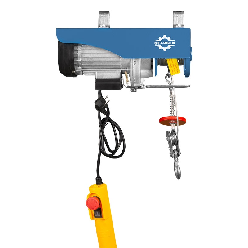 Таль электрическая мини стационарная GEARSEN PA 220В, 600/1200кг, 20/10м - 2